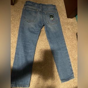 Gucci girl jeans